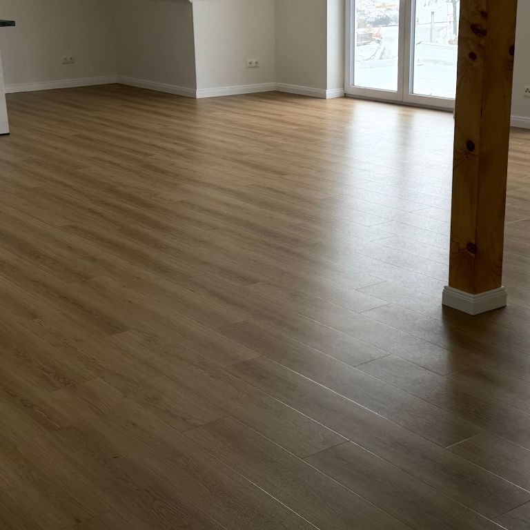 Designbelag auf dem Boden