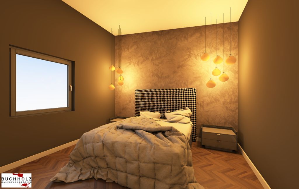 3D-Ansicht Schlafzimmer
